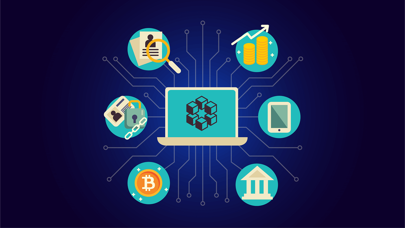 Blockchain security tokens visualization