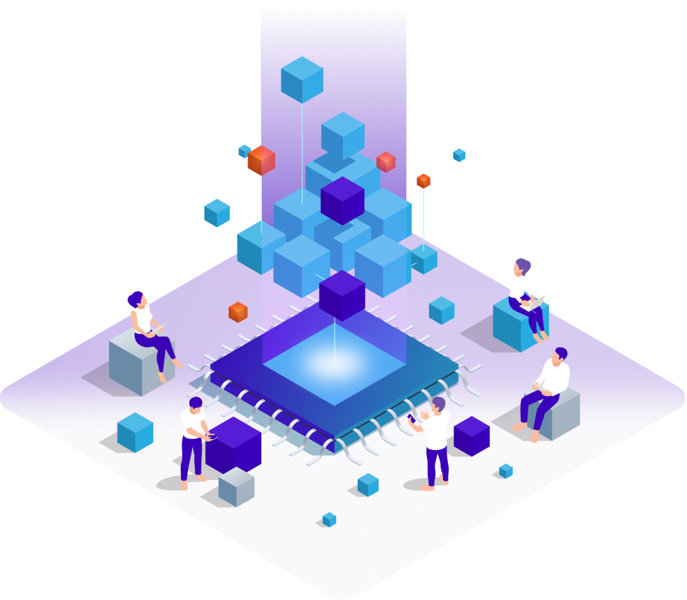 Decentralized DAO Illustration