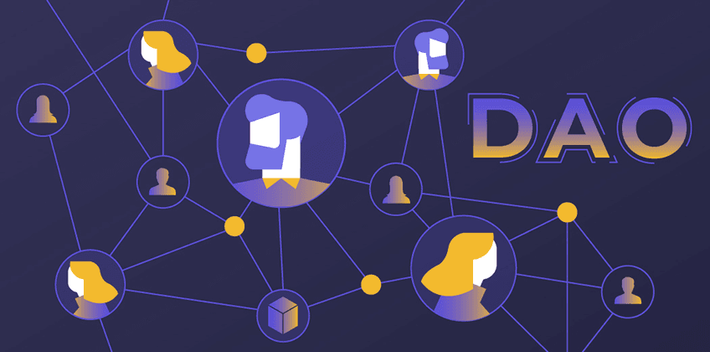 DAO blockchain visualization