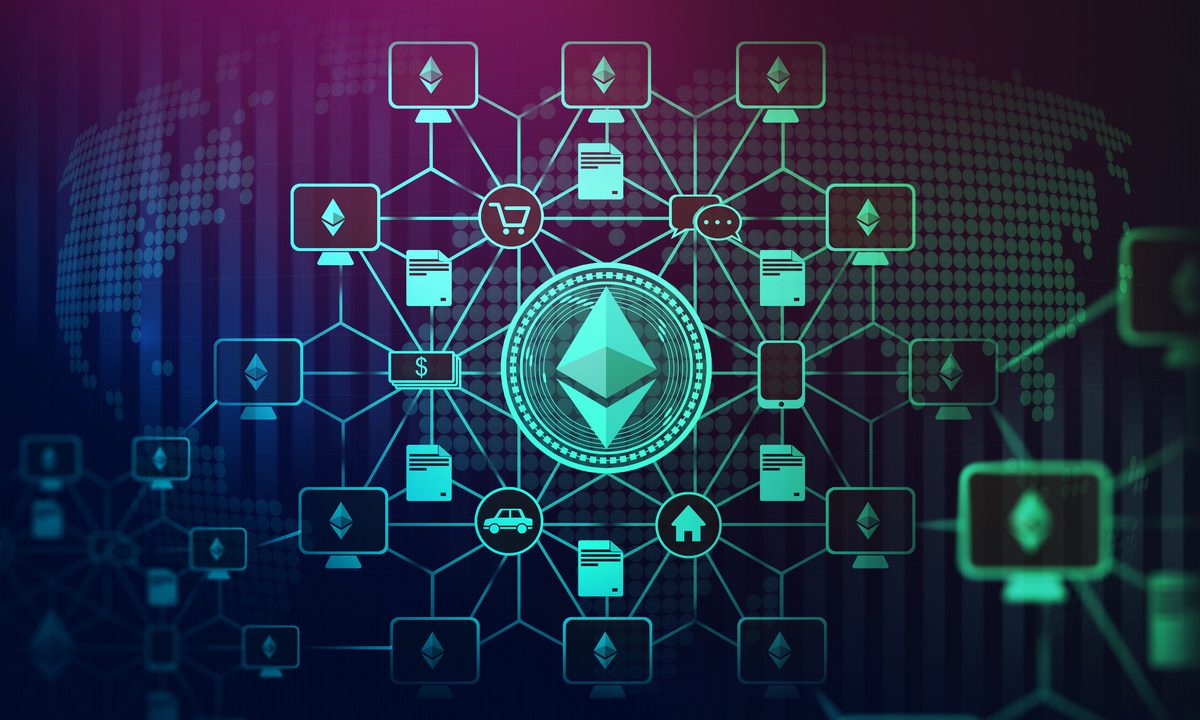 Ethereum blockchain visualization