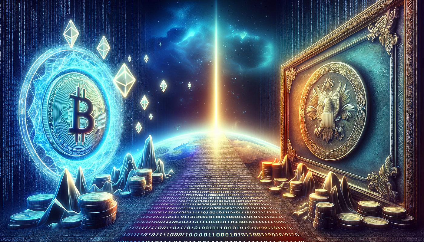 Blockchain security tokens visualization