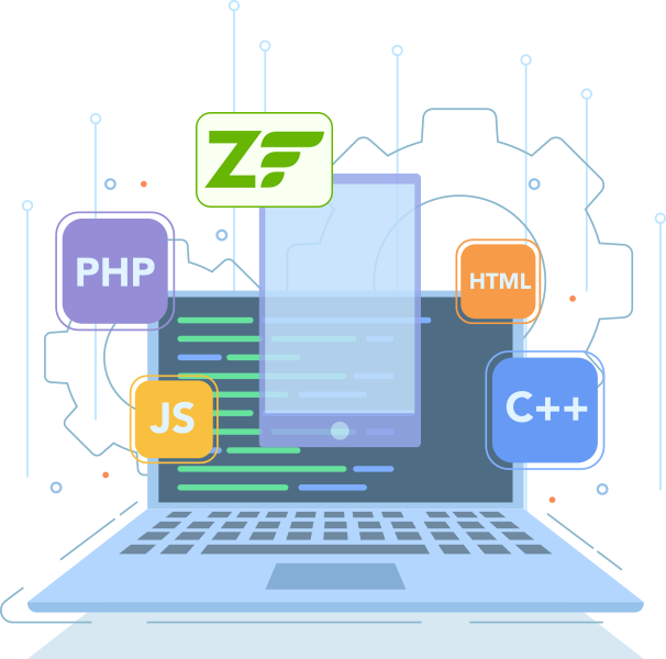 Zend Framework architecture illustration